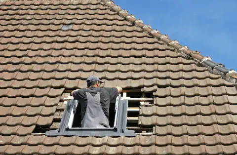 Pose de velux - Le Drennec